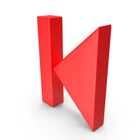 Red Play Previous Track Icon PNG & PSD Images