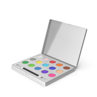 White Eyeshadow Palette PNG & PSD Images
