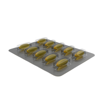 Tablets Blister with Pills PNG & PSD Images