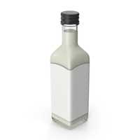 White Sauce Bottle PNG & PSD Images