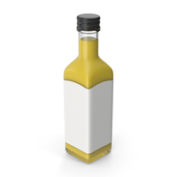 Yellow Sauce Bottle PNG & PSD Images