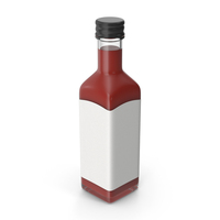 Red Hot Sauce Bottle PNG & PSD Images