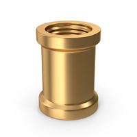 Gold Threaded Pipe PNG & PSD Images
