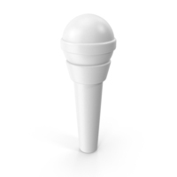 Monochrome Cartoon Microphone PNG & PSD Images