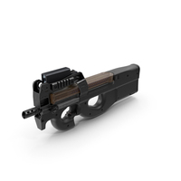 FN P90 Personal Defense Weapon PNG & PSD Images