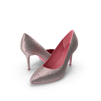 Glitter Shoes PNG & PSD Images