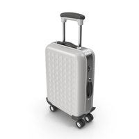 Wheeled Gray Suitcase PNG & PSD Images