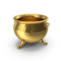 Iron Pot Gold PNG & PSD Images