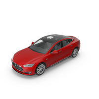 Tesla Model S 90D 2015 PNG & PSD Images