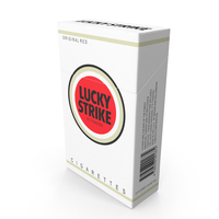 Closed Cigarettes Lucky Strike PNG & PSD Images