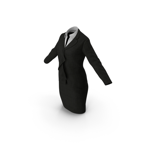 Formal Skirt Suit PNG & PSD Images
