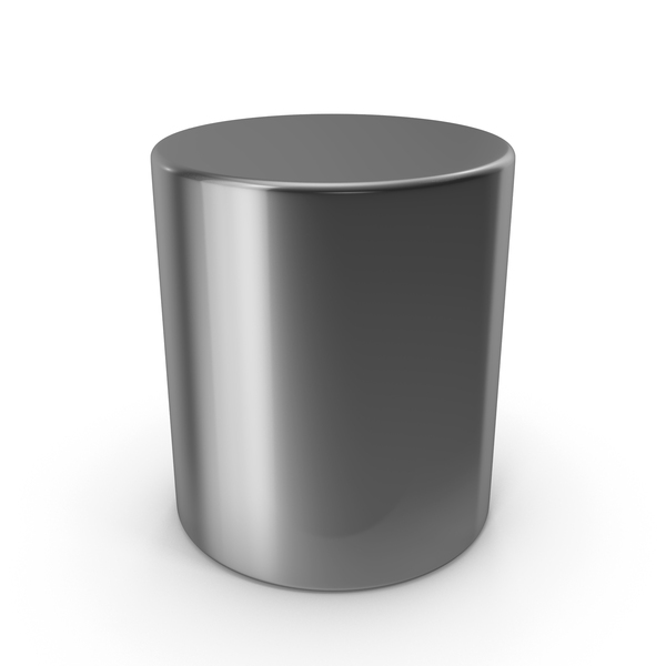Silver Cylinder Platfrom PNG & PSD Images
