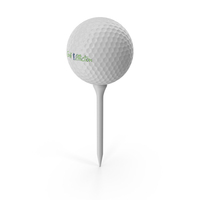 Golf Ball and Tee PNG & PSD Images