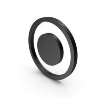 RECORD BUTTON BLACK PNG & PSD Images