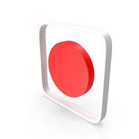 RECORD ICON RED WHITE PNG & PSD Images