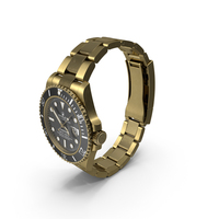 Rolex Submariner Date Gold PNG & PSD Images