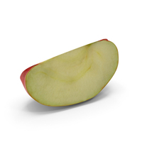 Red Apple Slice PNG & PSD Images