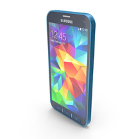 Samsung Galaxy S5 Sport Blue PNG & PSD Images
