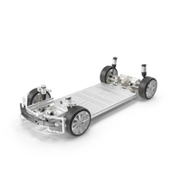 Tesla Model S Chassis PNG & PSD Images