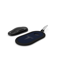 Tesla S Key Fob And Blue Cover PNG & PSD Images