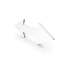 White Double Arrow Icon PNG & PSD Images