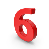 Digit 6 PNG & PSD Images