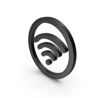 WIFI ICON BLACK BLACK PNG & PSD Images