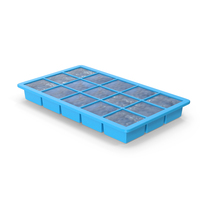 Blue Ice Cube Tray PNG & PSD Images