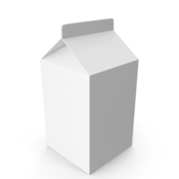 White Short Carton Package PNG & PSD Images