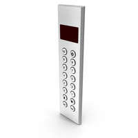 Elevator Buttons Control Panel PNG & PSD Images