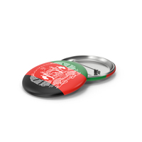 Afghanistan Flag Badge PNG & PSD Images