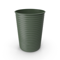 Green Trash Can PNG & PSD Images