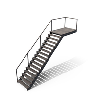 Dirty Industrial Stairs PNG & PSD Images