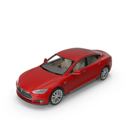 Tesla Model S 60 2015 PNG & PSD Images
