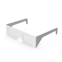 单色3D眼镜PNG和PSD图像