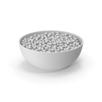 Monochrome Peas In A Bowl PNG & PSD Images