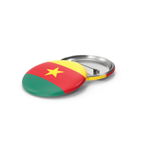 Cameroon Flag Badge PNG & PSD Images