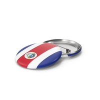 Costa Rica Flag Badge PNG & PSD Images