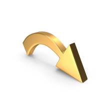 Golden Arrow PNG & PSD Images