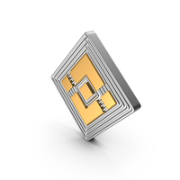 Gold And Silver Binance Square Coin PNG & PSD Images