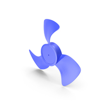 Blue Plastic Fan Blades PNG & PSD Images