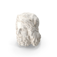 Zeus Head Sculpture PNG & PSD Images