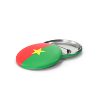Burkina Faso Flag Badge PNG & PSD Images
