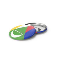 Comoros Flag Badge PNG & PSD Images