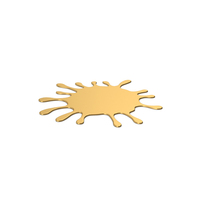 Golden Splash PNG & PSD Images