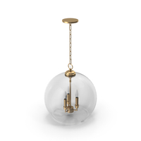 Generation Lighting Feiss Lawler 3 Light Pendant PNG & PSD Images