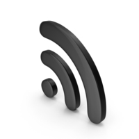 Black WiFi Hotspot Symbol PNG & PSD Images