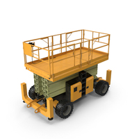 Engine Powered Scissor Lift Generic PNG & PSD Images