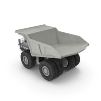 Heavy Duty Dump Truck Generic White PNG & PSD Images