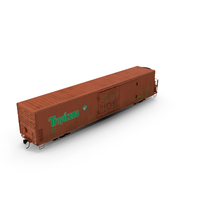 Railroad Refrigerator Car PNG & PSD Images